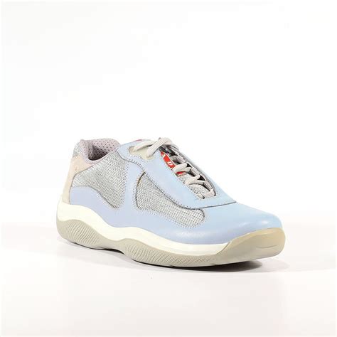 light blue prada sneakers|new Prada sneakers.